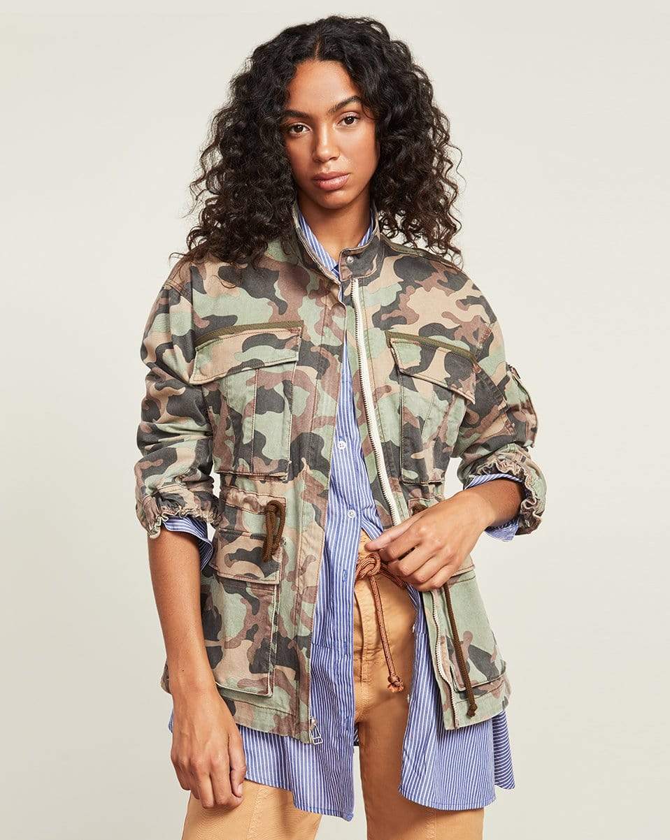 VERONICA BEARD-Sumner Camo Anorak-
