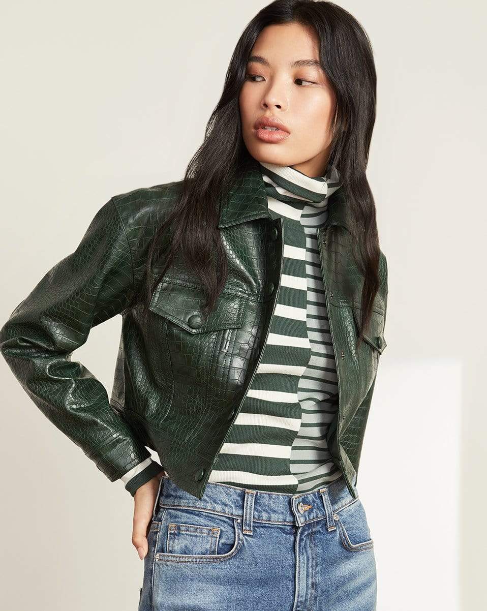 VERONICA BEARD-Hendrix Vegan Leather Jacket-