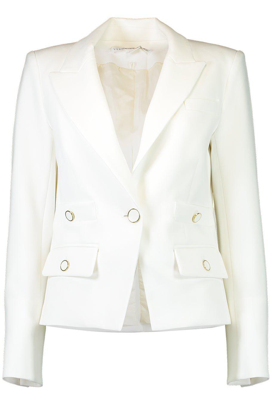 VERONICA BEARD-Roya Dickey Jacket - Off White-