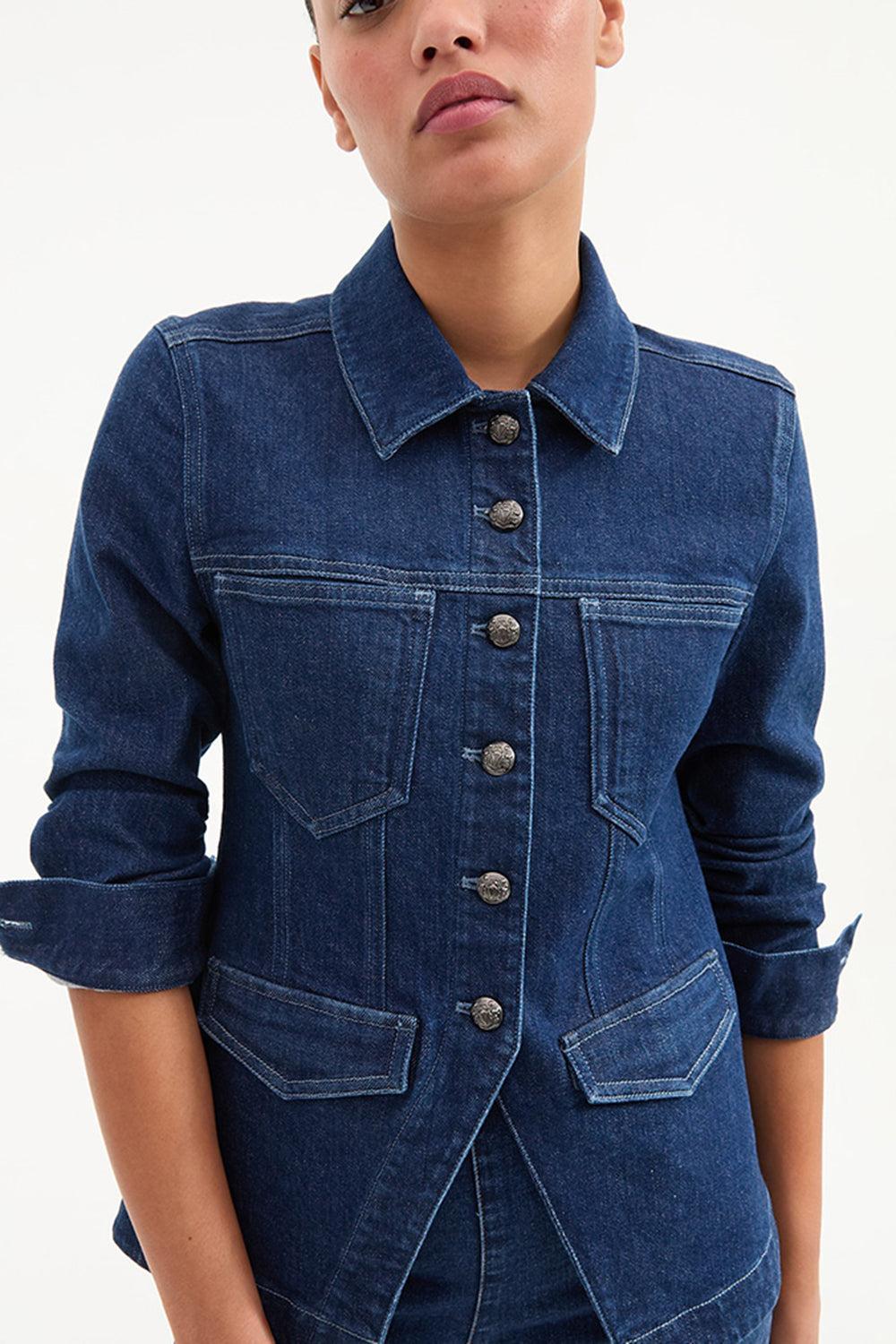 Alfie Jacket-INDIGRNS-S-CLOTHINGJACKETDENIM-VERONICA BEARD