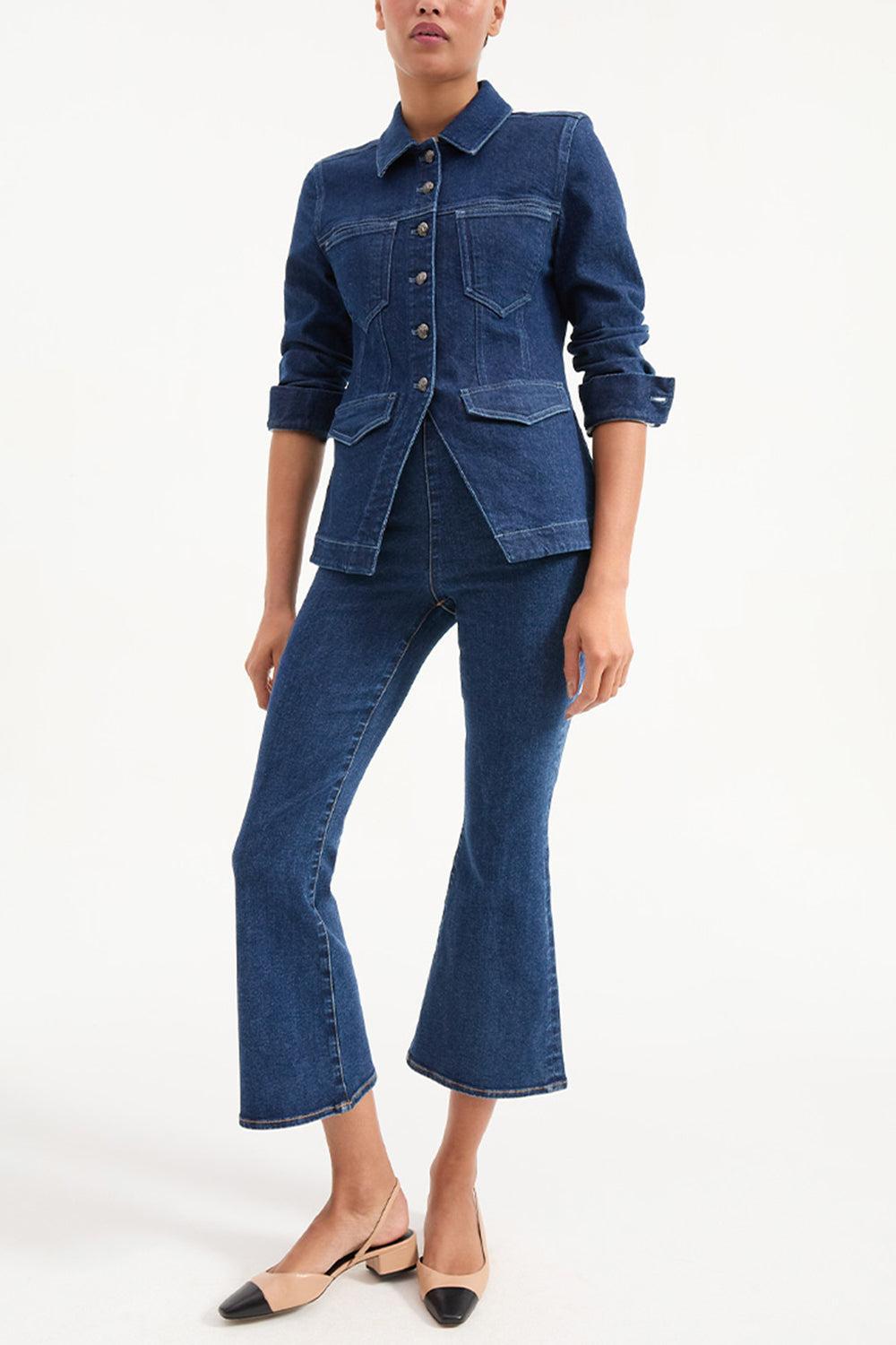 Alfie Jacket-INDIGRNS-S-CLOTHINGJACKETDENIM-VERONICA BEARD
