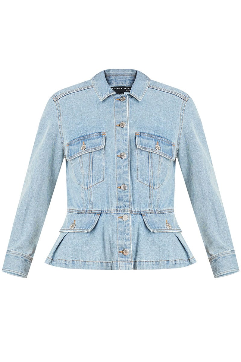 VERONICA BEARD-Jayla Peplum Jacket-