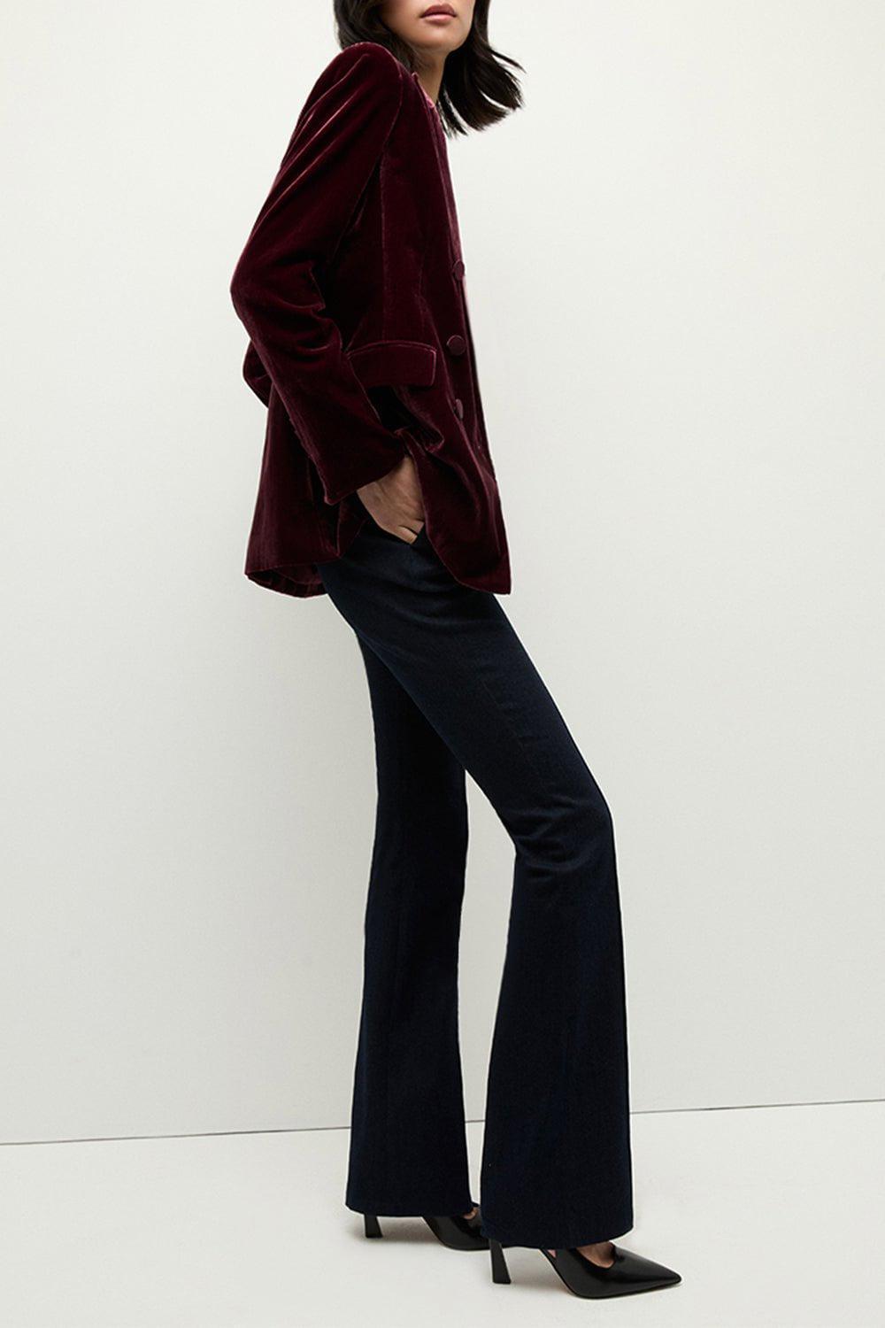 VERONICA BEARD-Ellette Dickey Jacket - Wine-