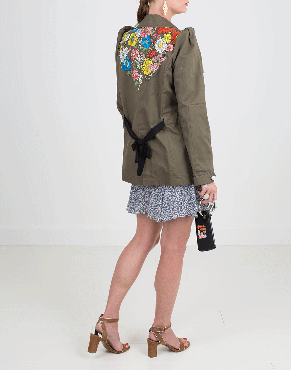 VERONICA BEARD-Huxley Embroidered Jacket-