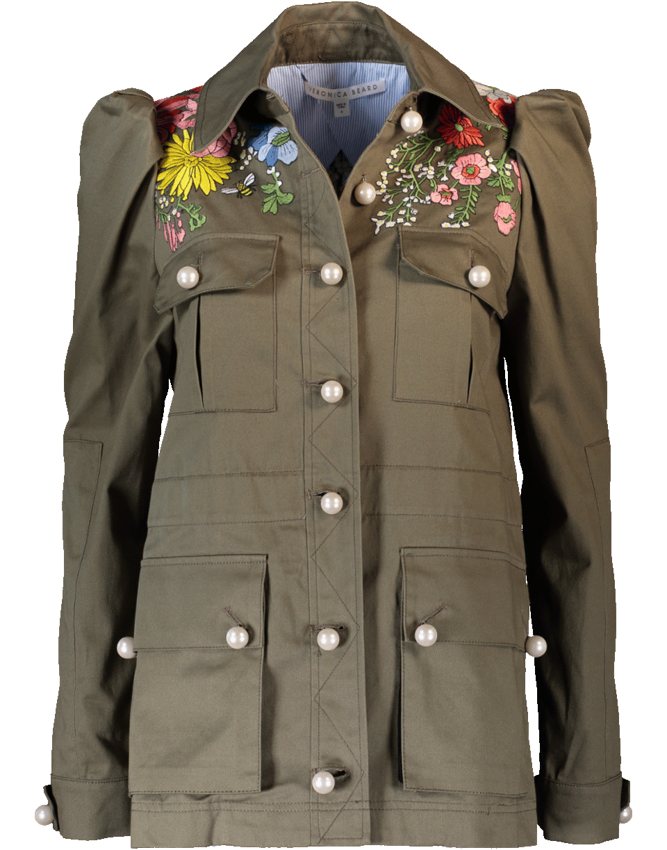 VERONICA BEARD-Huxley Embroidered Jacket-