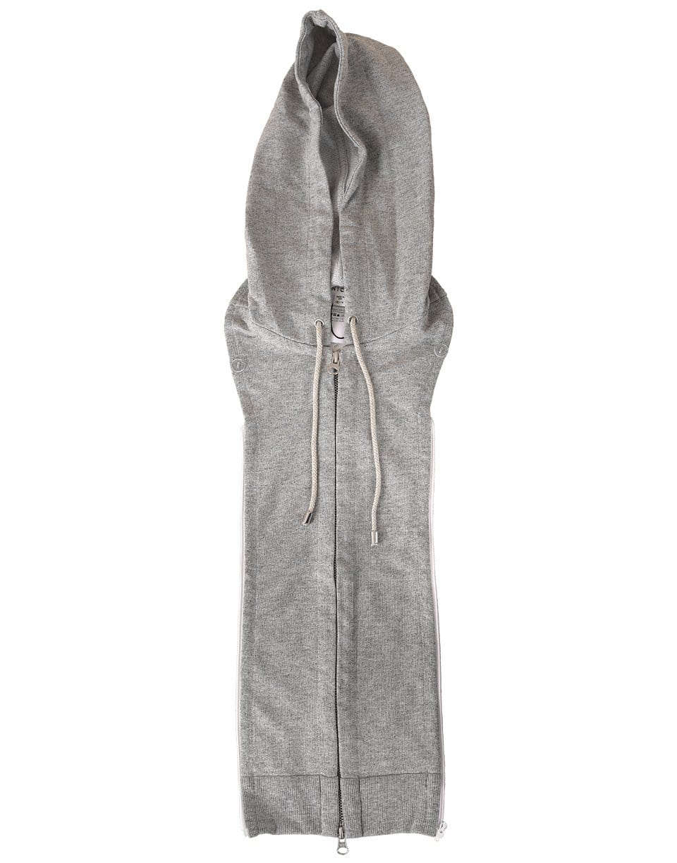 VERONICA BEARD-Grey Hoodie Dickey-HTHRGRY