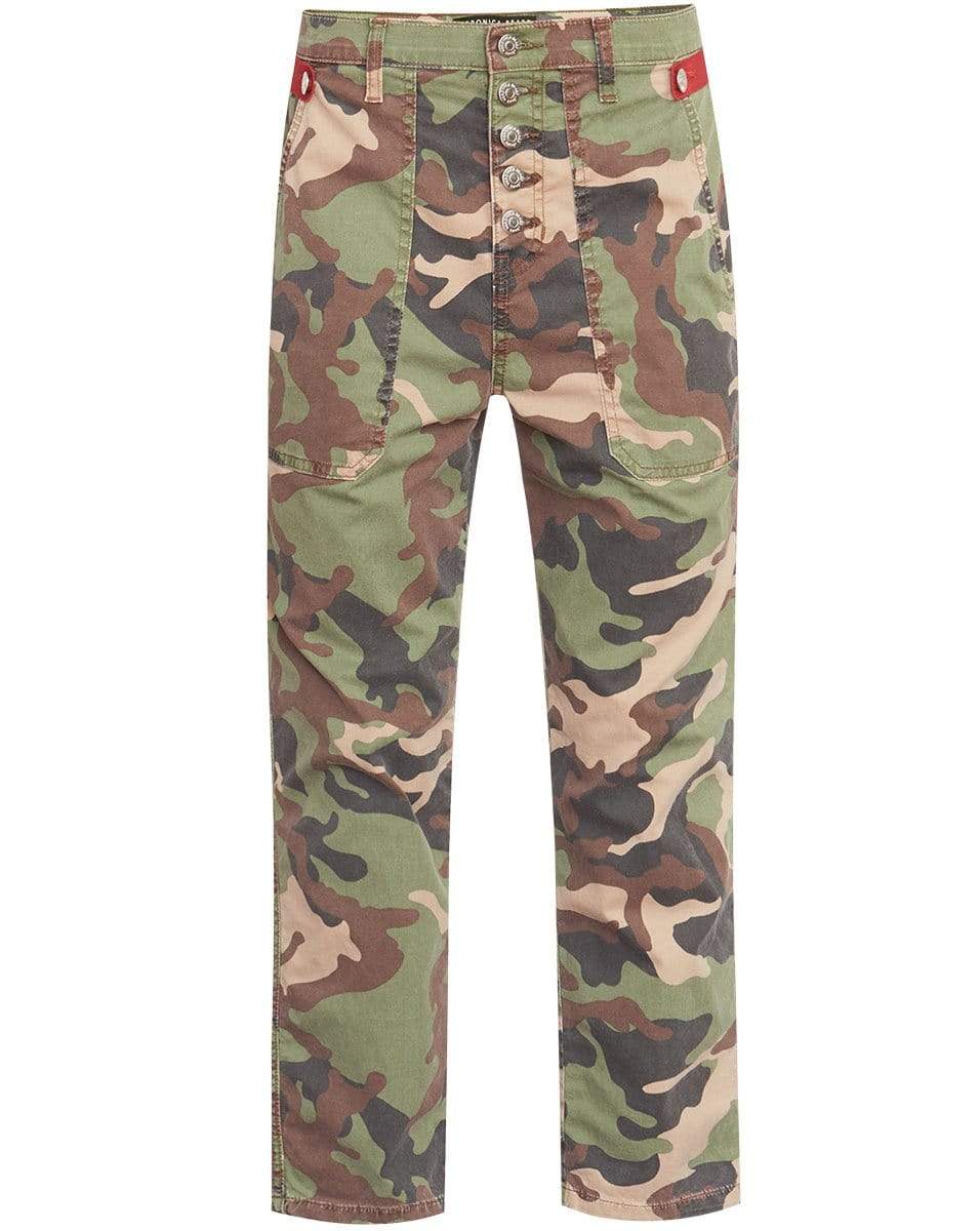 VERONICA BEARD-Arya Patch Pocket Straight-Leg Jean-