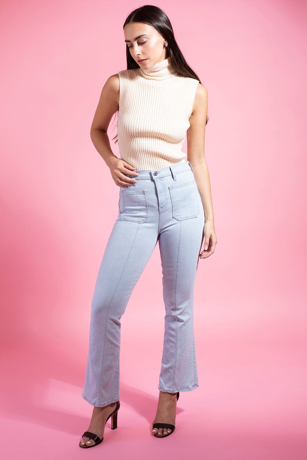 VERONICA BEARD-Carson Ankle Flare Jean-