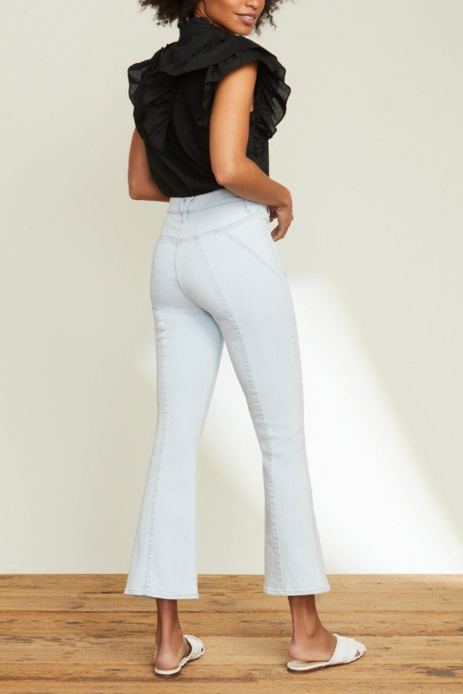 VERONICA BEARD-Carson Ankle Flare Jean-