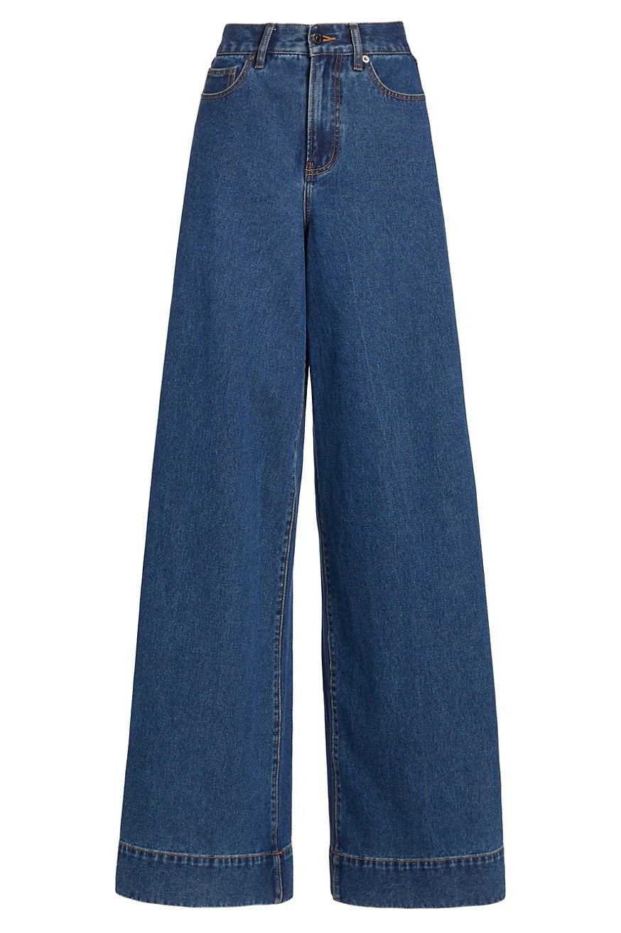 VERONICA BEARD-Haizley Jean-BRT BLUE