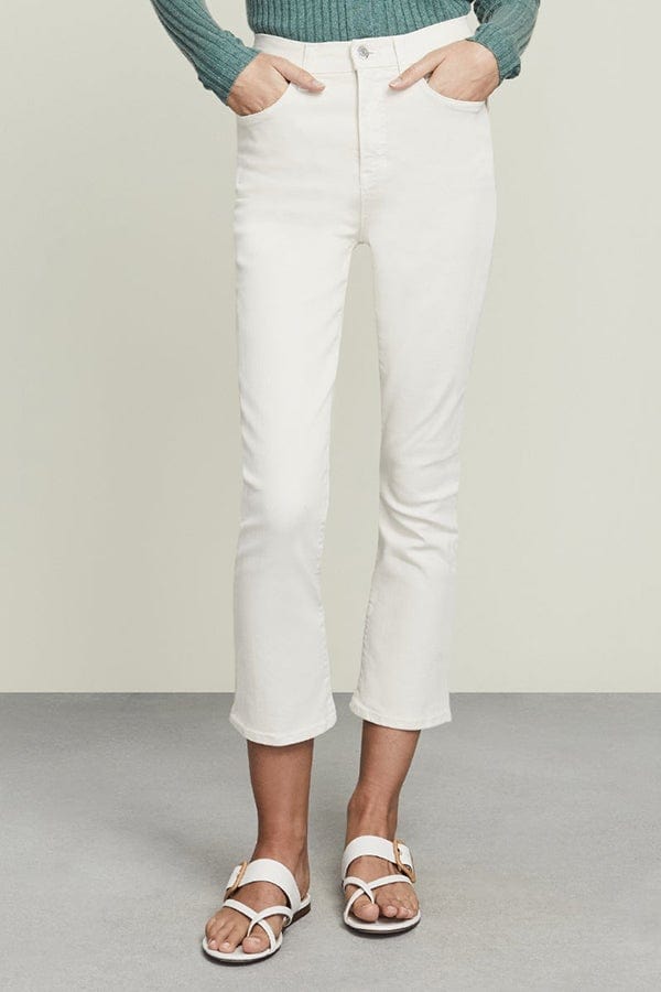 VERONICA BEARD-Carly High Rise Kick Flare Jean-