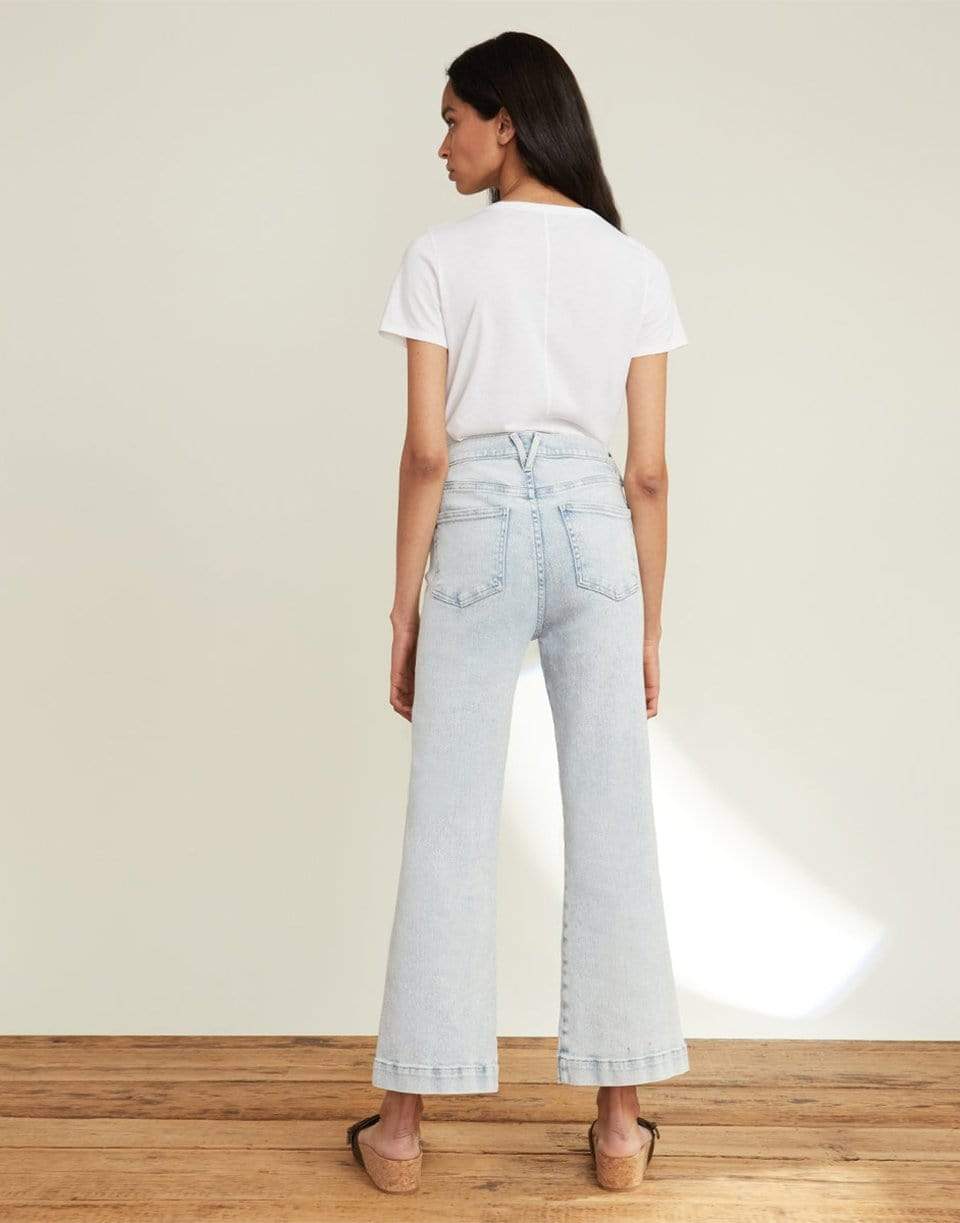 VERONICA BEARD-Carson High-Rise Ankle Flare Jean-