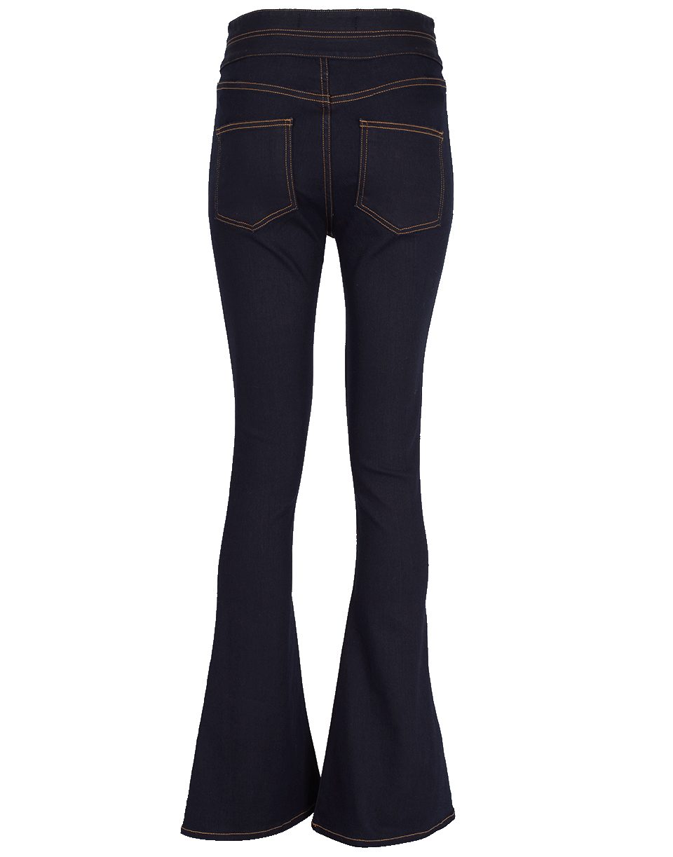 VERONICA BEARD-Dalida Double Skinny Flare Denim-