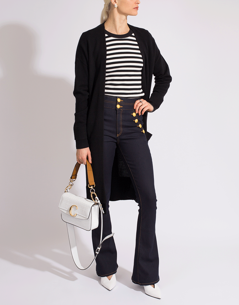 VERONICA BEARD-Dalida Double Skinny Flare Denim-
