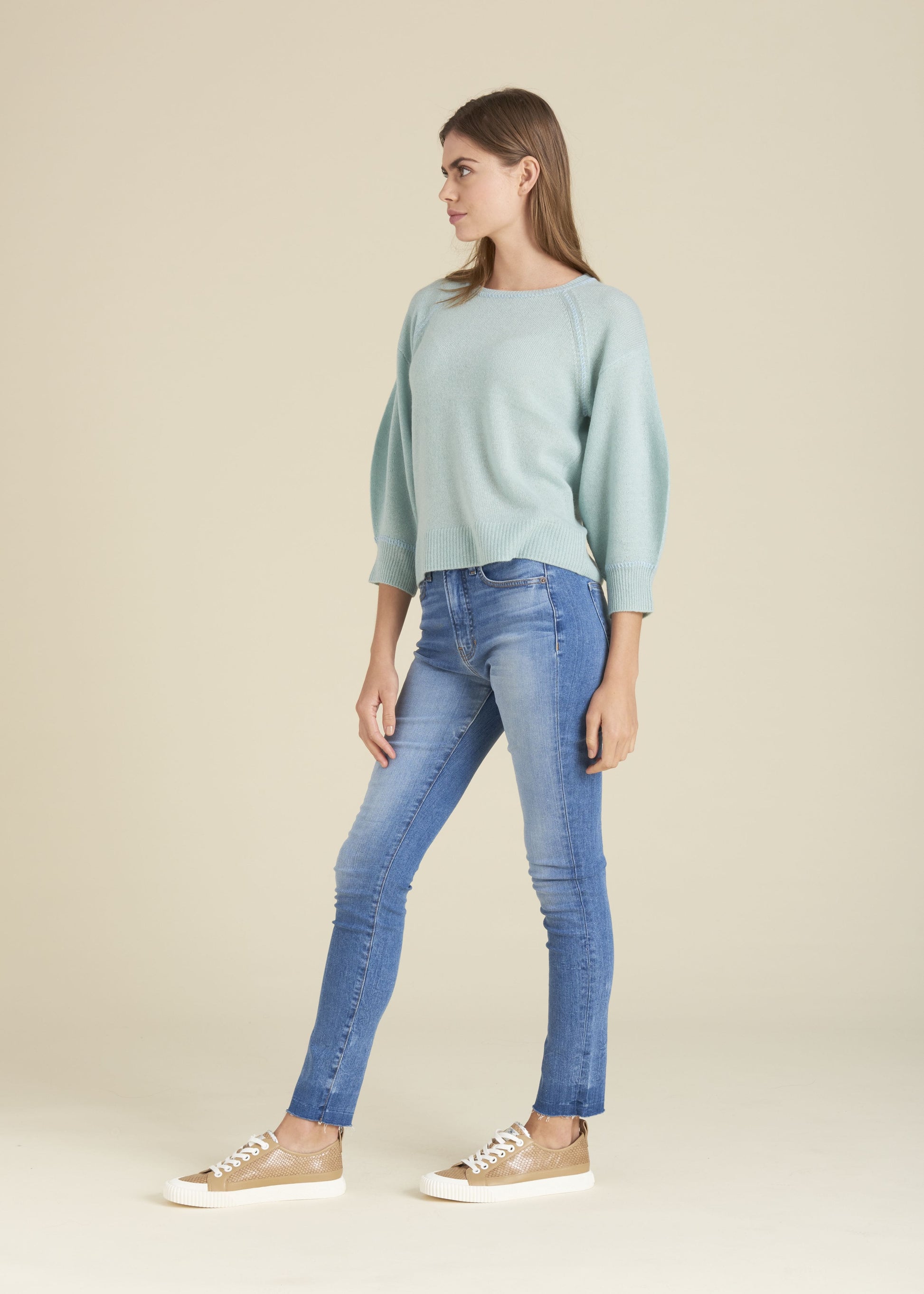 VERONICA BEARD-Debbie High Rise Skinny Jean - Juno-