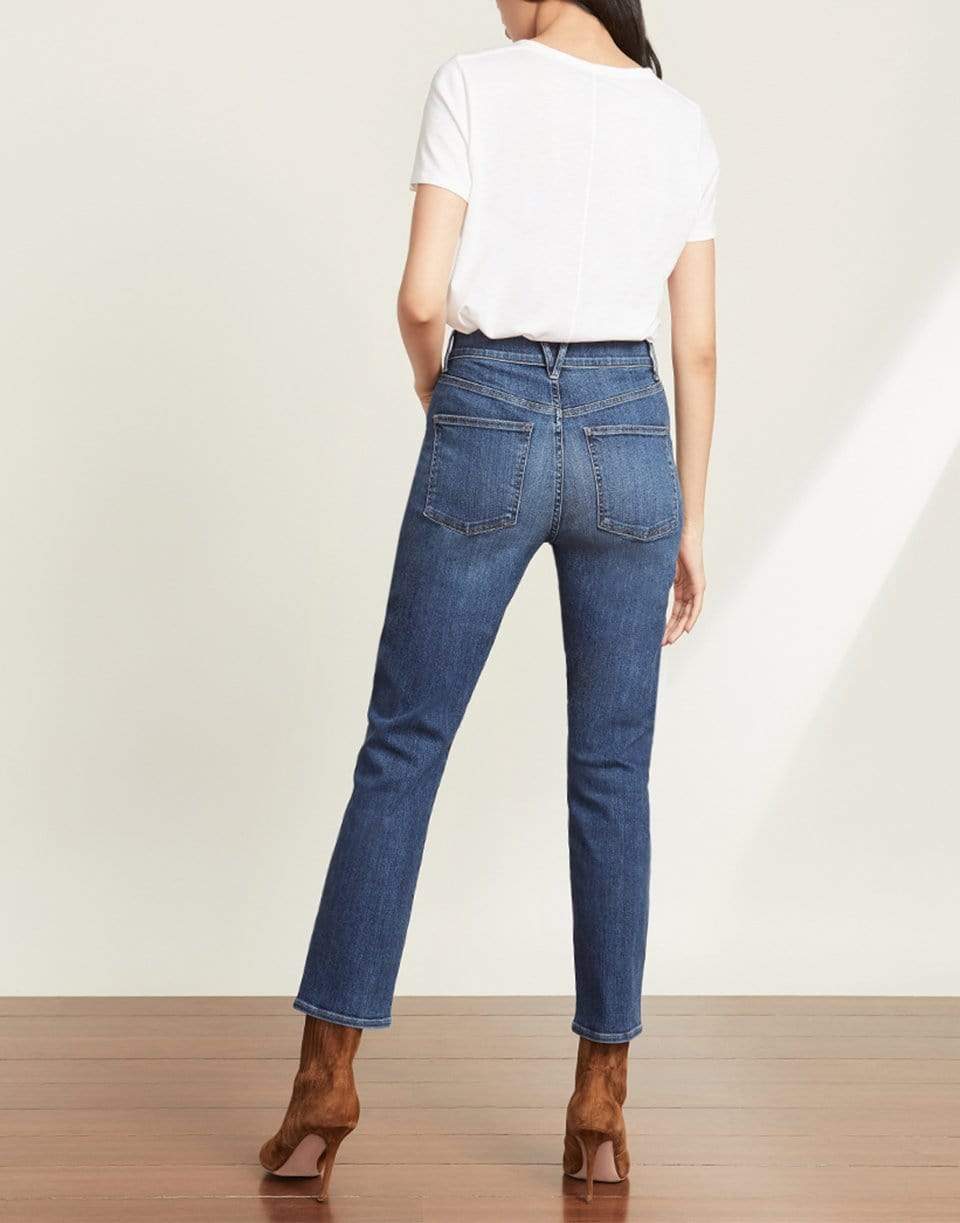 VERONICA BEARD-Ryleigh High-Rise Jean with Front Yoke-