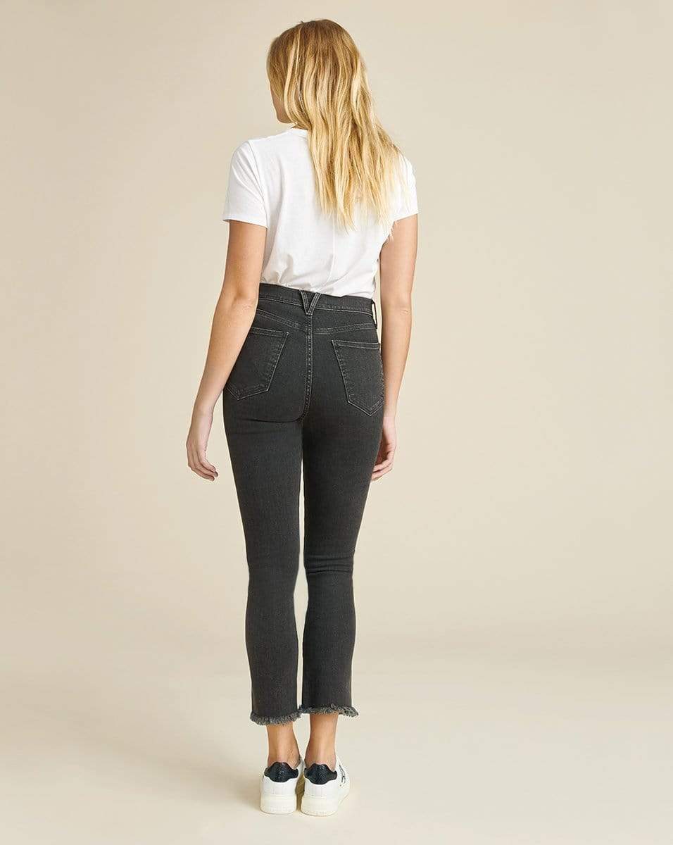 VERONICA BEARD-Carly High-Rise Kick Flare Jean-