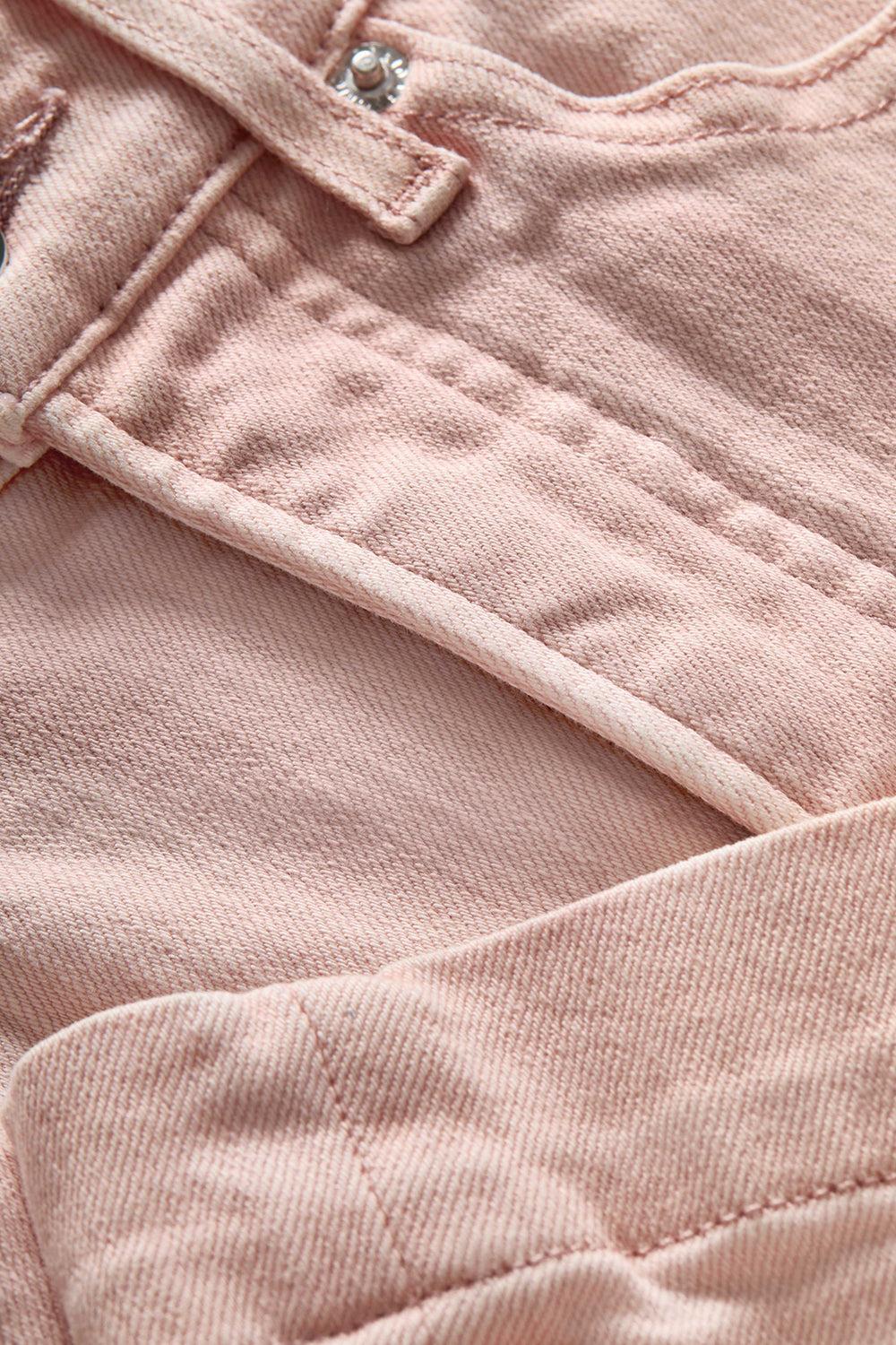 Carson Kick Flare Jean - Stone Pink Shell-STNDPKSH-26-CLOTHINGPANTDENIM-VERONICA BEARD