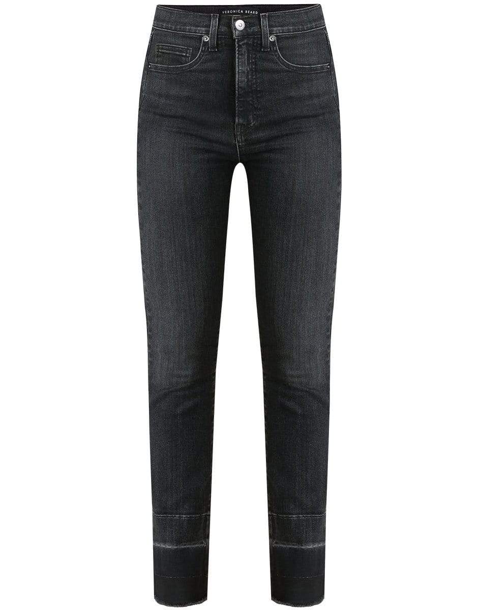 VERONICA BEARD-Ryleigh High-Rise Slim-Straight Jean-