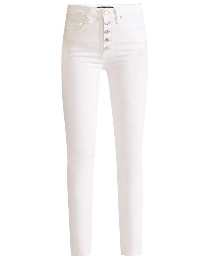 VERONICA BEARD-Debbie High-Rise Skinny Ankle Jean-