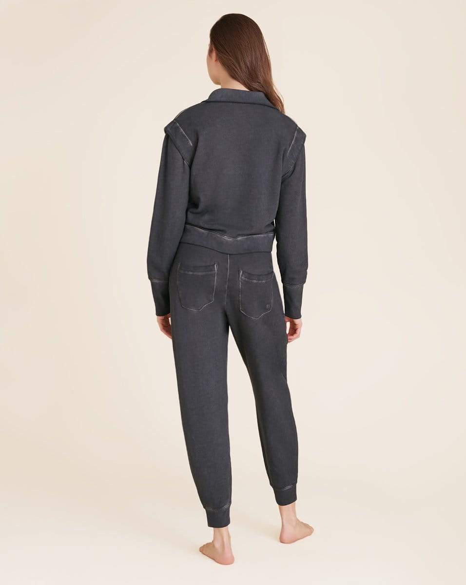 VERONICA BEARD-Preslee Sweatpant - Charcoal-