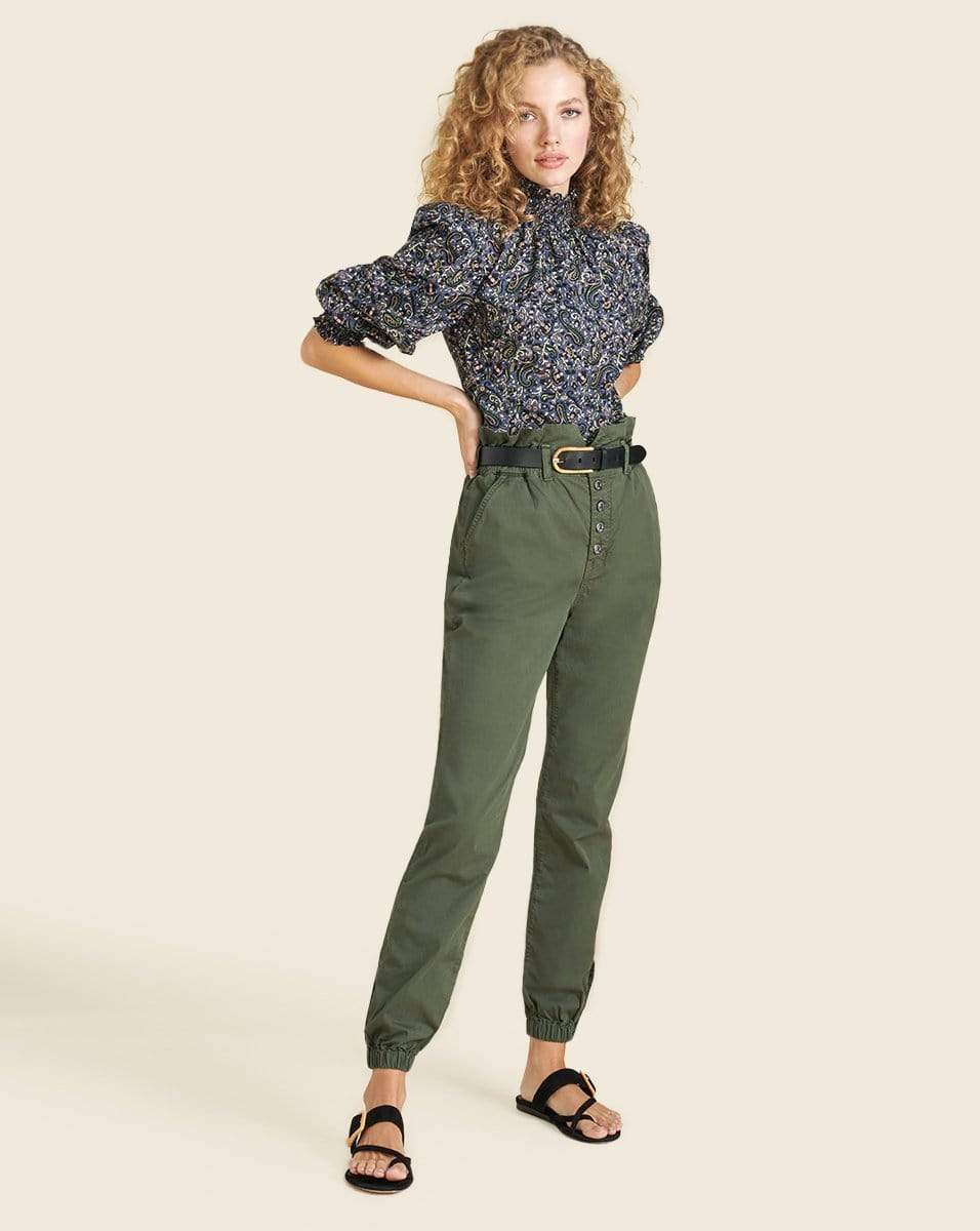 VERONICA BEARD-Tedi Elastic Waist Pant-