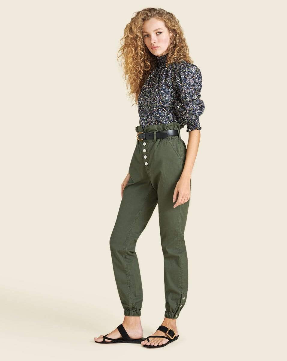 VERONICA BEARD-Tedi Elastic Waist Pant-
