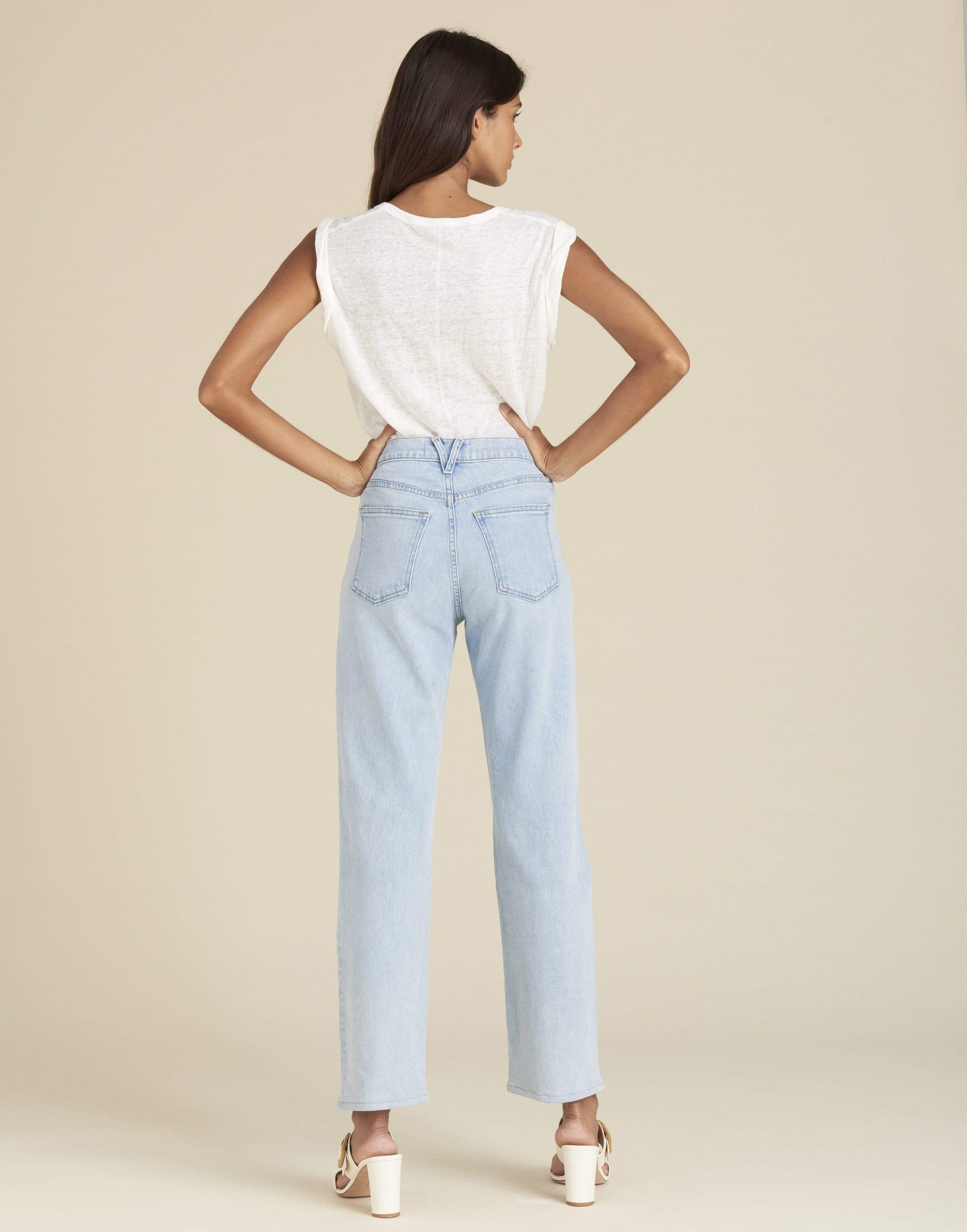 VERONICA BEARD-Blake Classic Straight-Leg Jean-