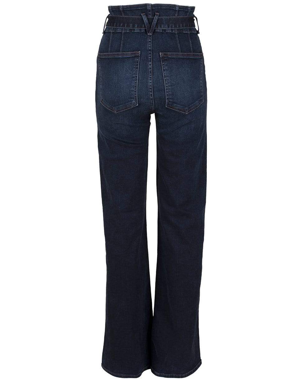 VERONICA BEARD-Rosanna Corset Wide Leg Pant-