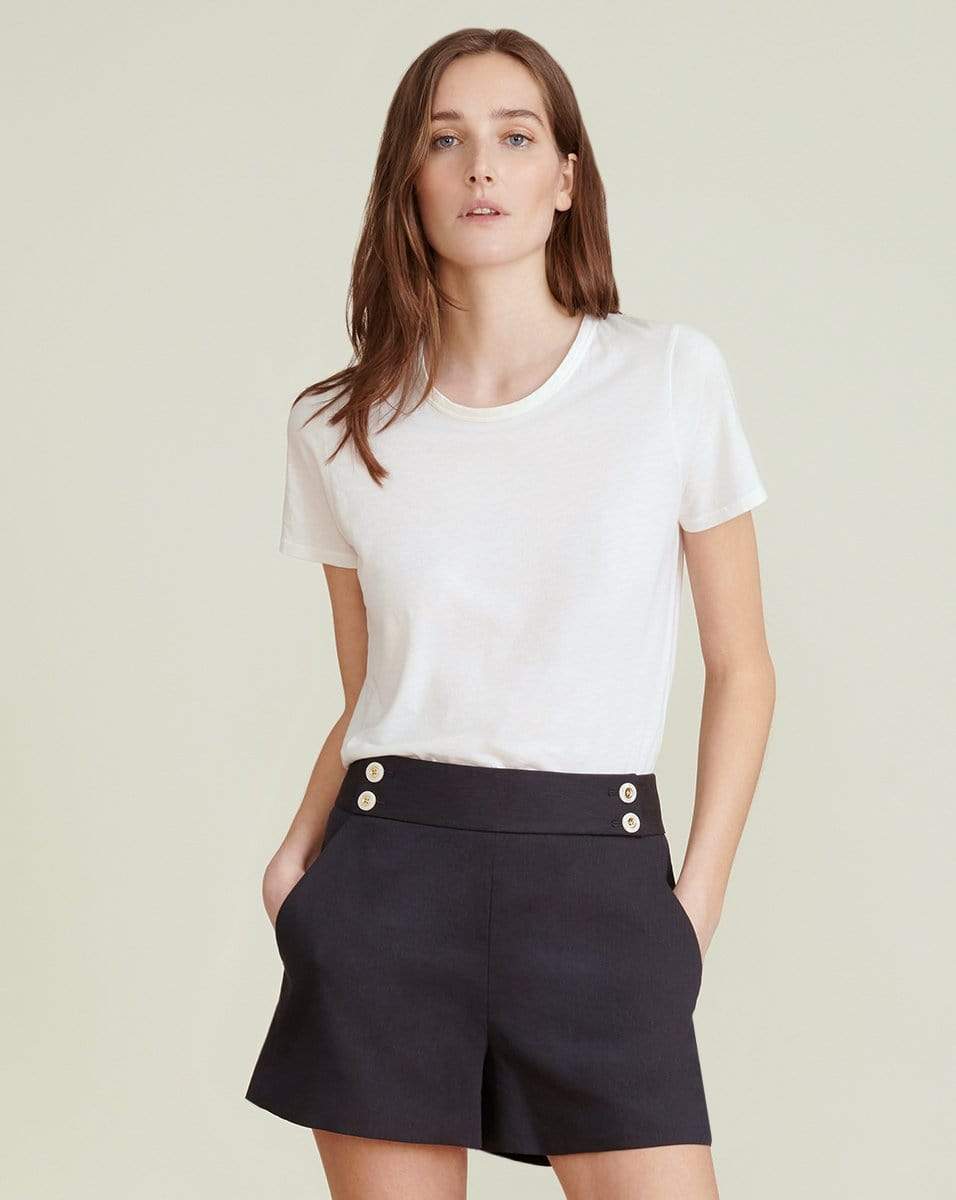 VERONICA BEARD-Kimm Short - Navy-