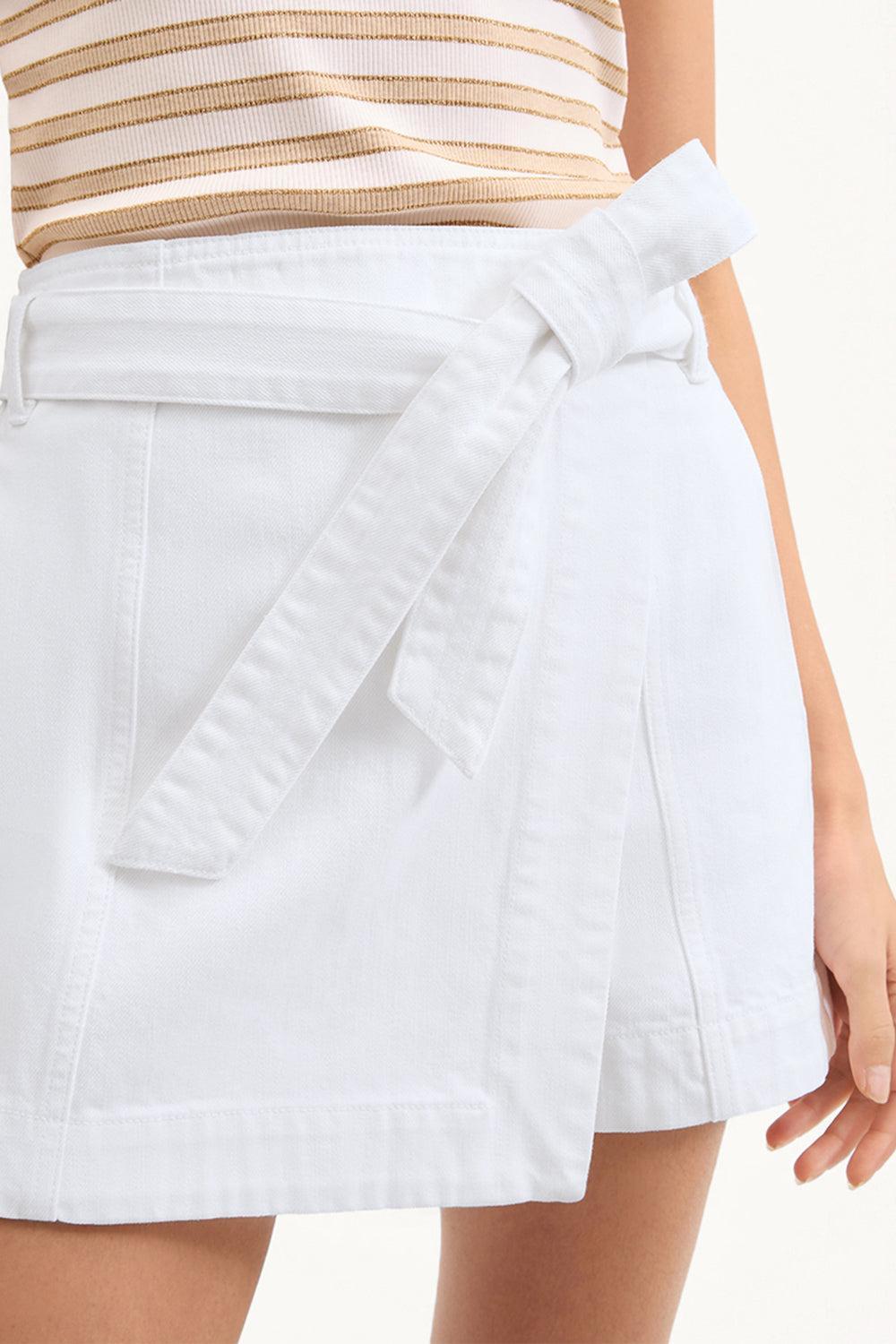 Agee Wrap Skort-WHITE-0-CLOTHINGPANTSHORT-VERONICA BEARD