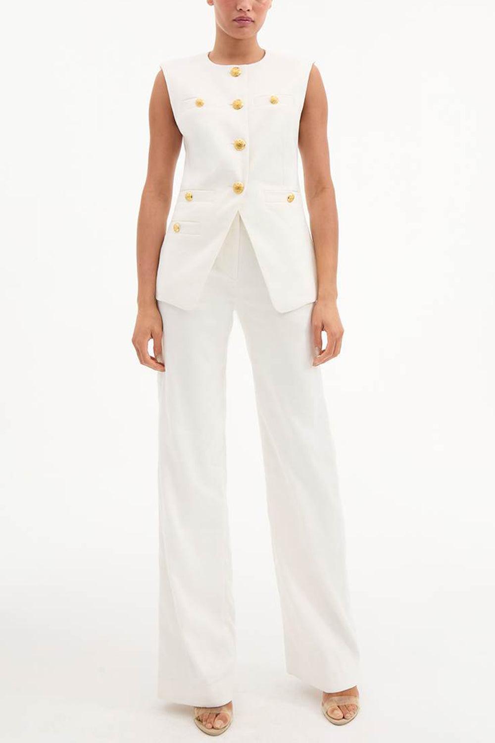 Jude Pant-OFF WHITE-4-CLOTHINGPANTWIDE LEG-VERONICA BEARD