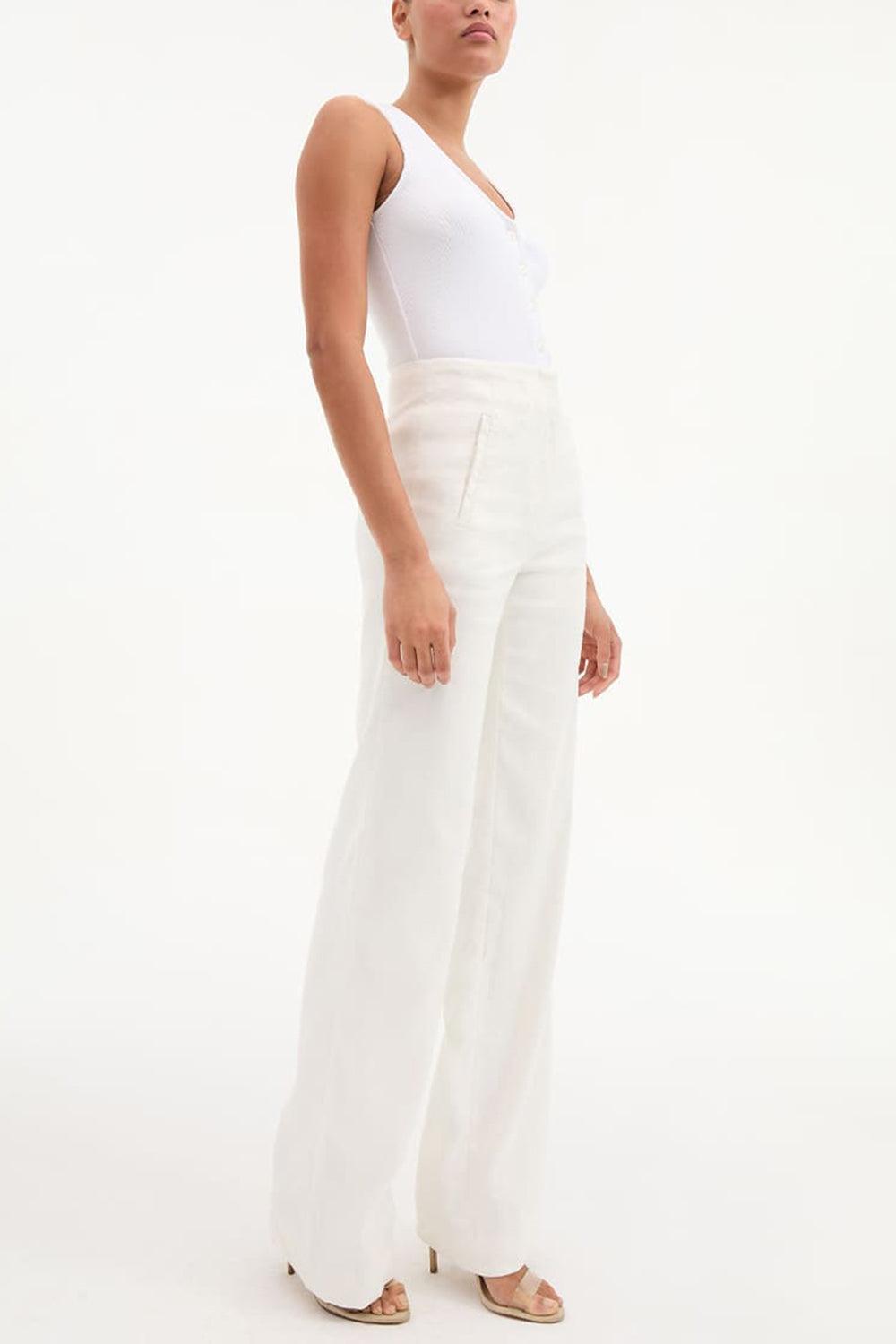 Jude Pant-OFF WHITE-4-CLOTHINGPANTWIDE LEG-VERONICA BEARD