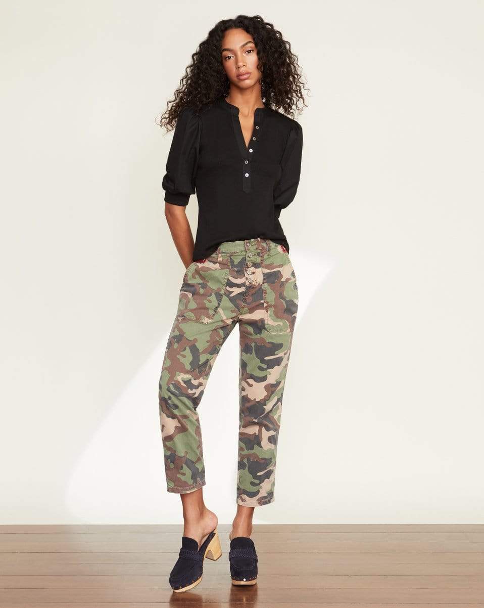 VERONICA BEARD-Coralee Top - Black-