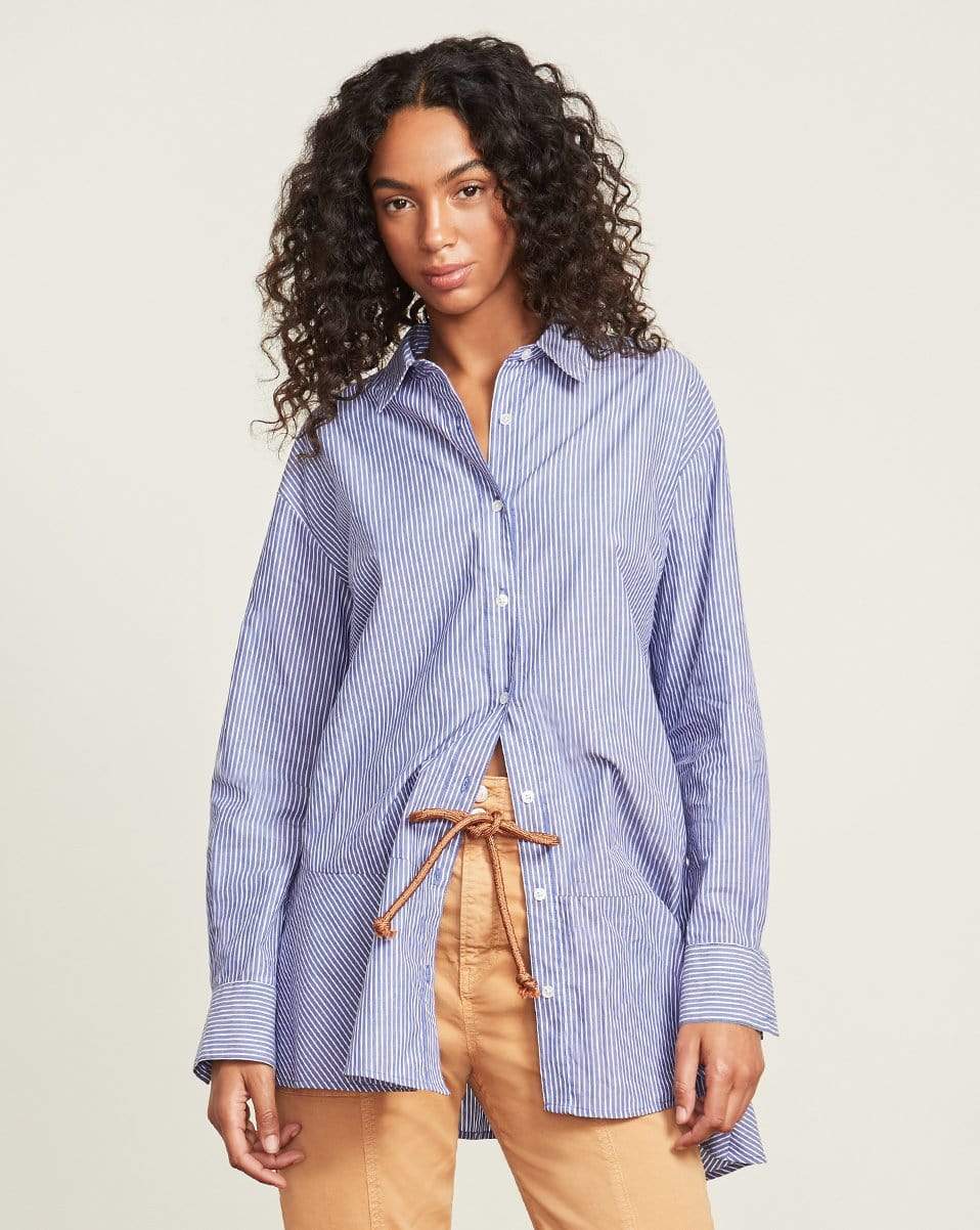 VERONICA BEARD-Gilda Oversized Shirt-