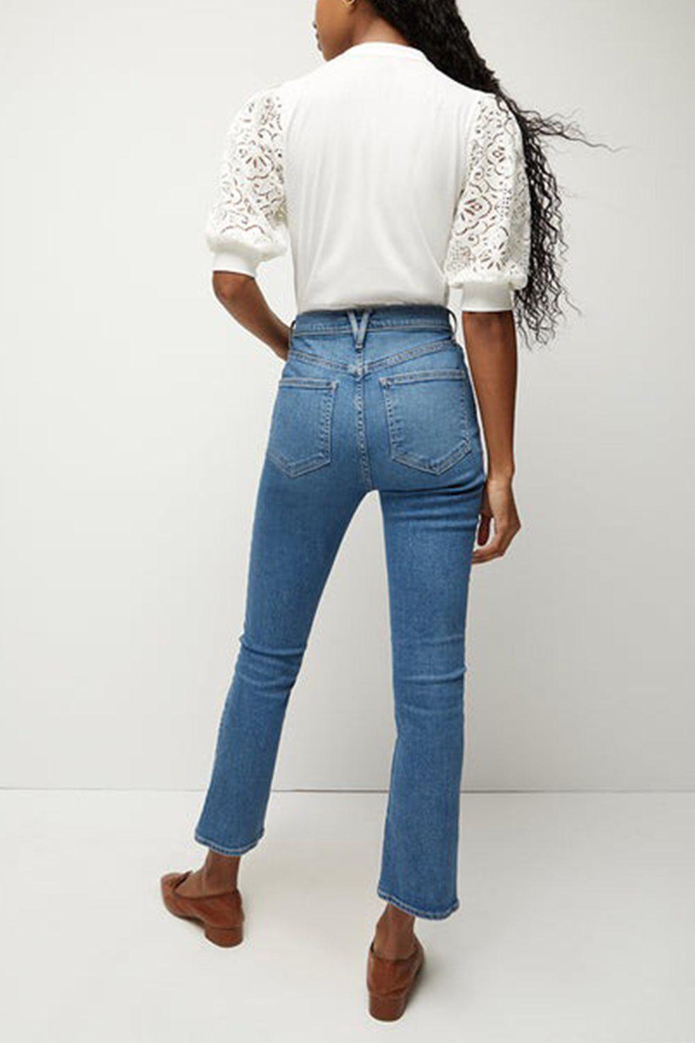 VERONICA BEARD-Coralee Puff Sleeve Tee-