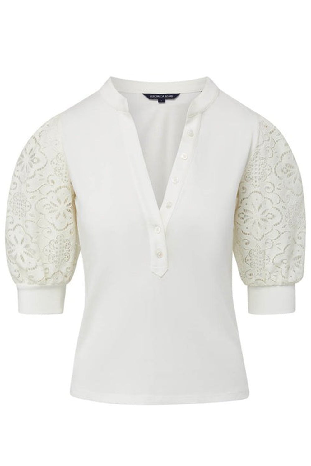 VERONICA BEARD-Coralee Puff Sleeve Tee-