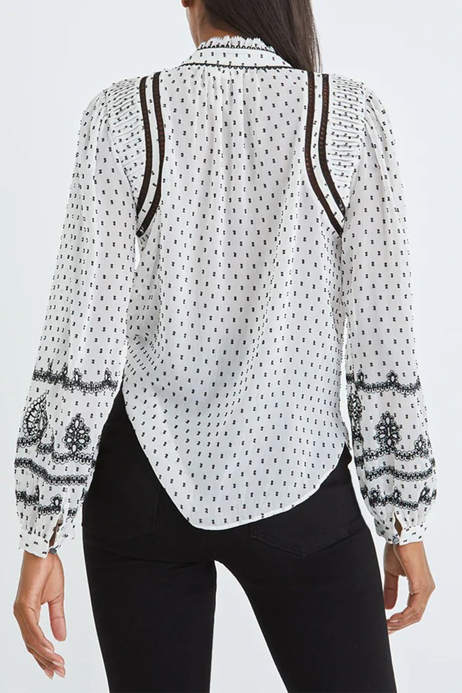 VERONICA BEARD-Pilotti Blouse-