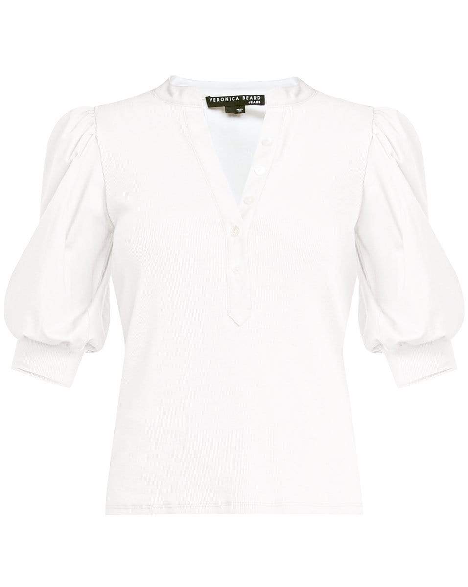 VERONICA BEARD-Coralee Top - White-