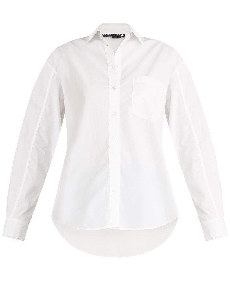 VERONICA BEARD-Keiko Button Down Blouse-