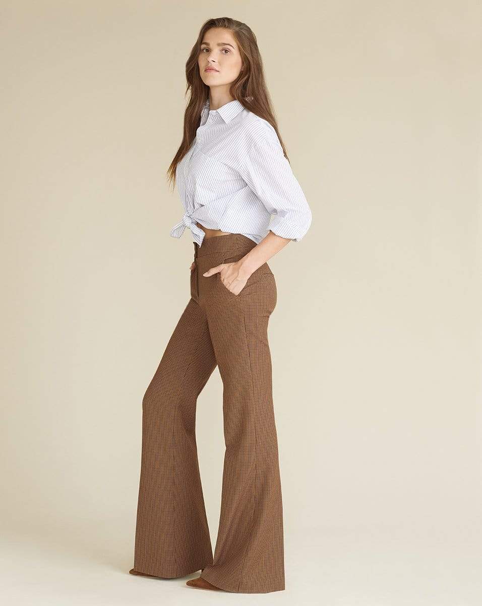 VERONICA BEARD-Keiko Striped Button-Down Shirt-
