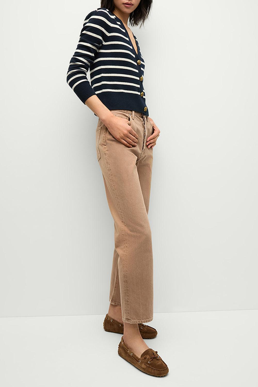 Solene Cardigan-NVY/IVOR-XS-CLOTHINGTOPCARDIGAN-VERONICA BEARD