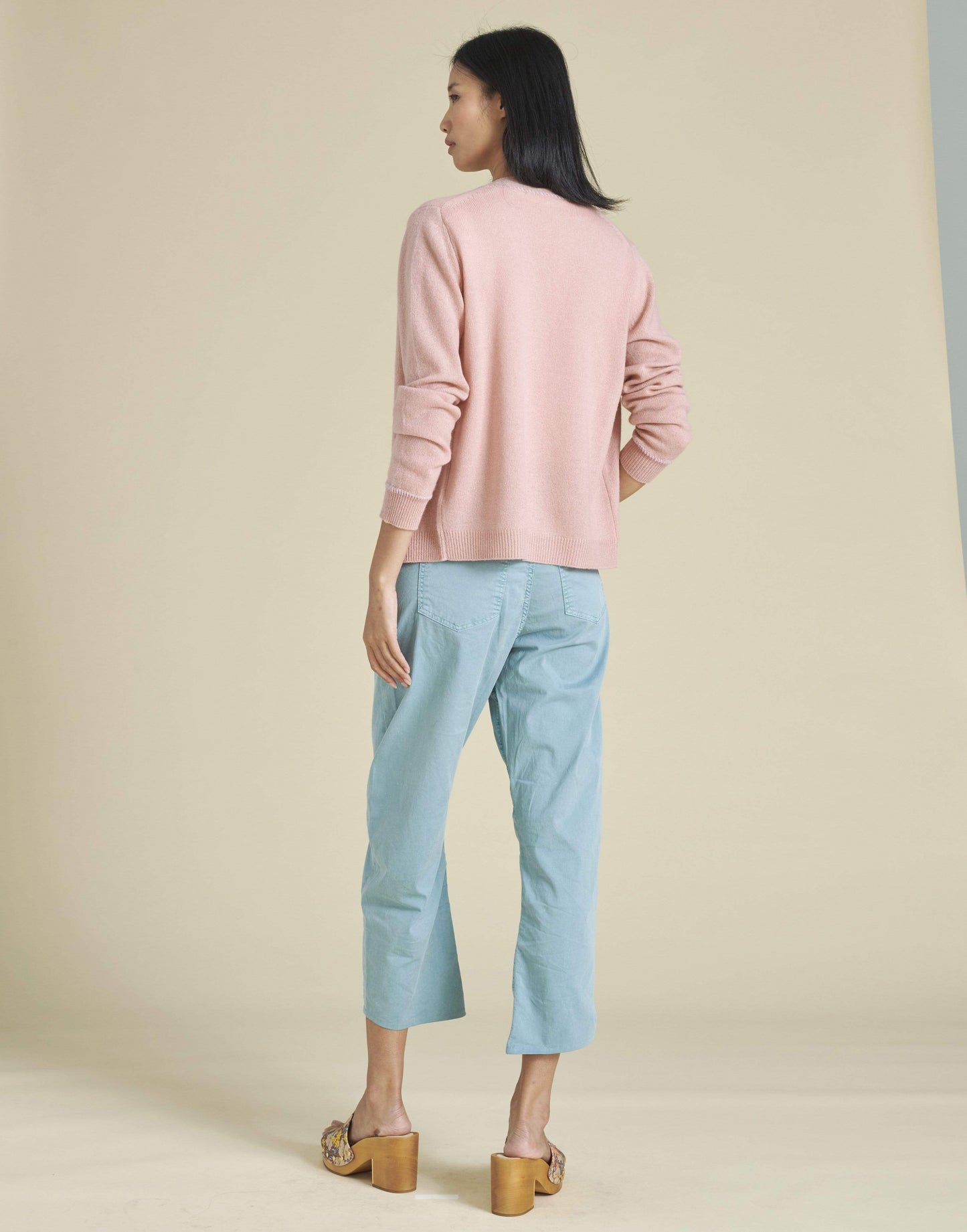 VERONICA BEARD-Rosewood Arta Cashmere Cardigan-