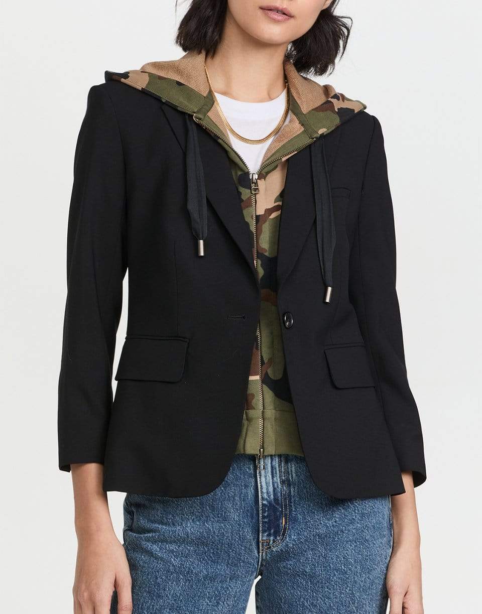 VERONICA BEARD-Hoodie Dickey-ARMY