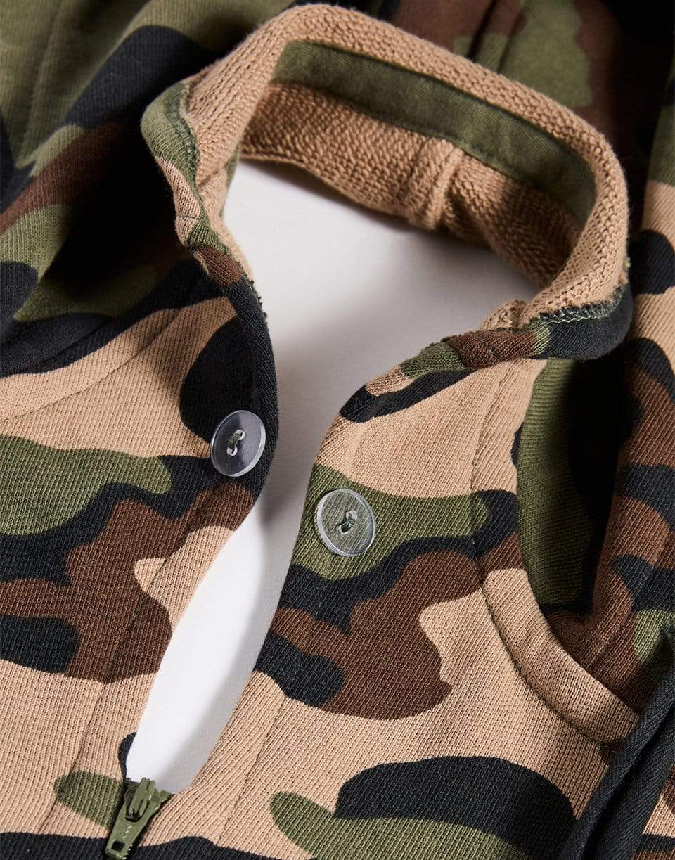 VERONICA BEARD-Hoodie Dickey-ARMY