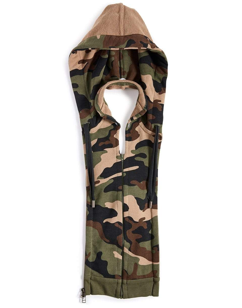 VERONICA BEARD-Hoodie Dickey-ARMY