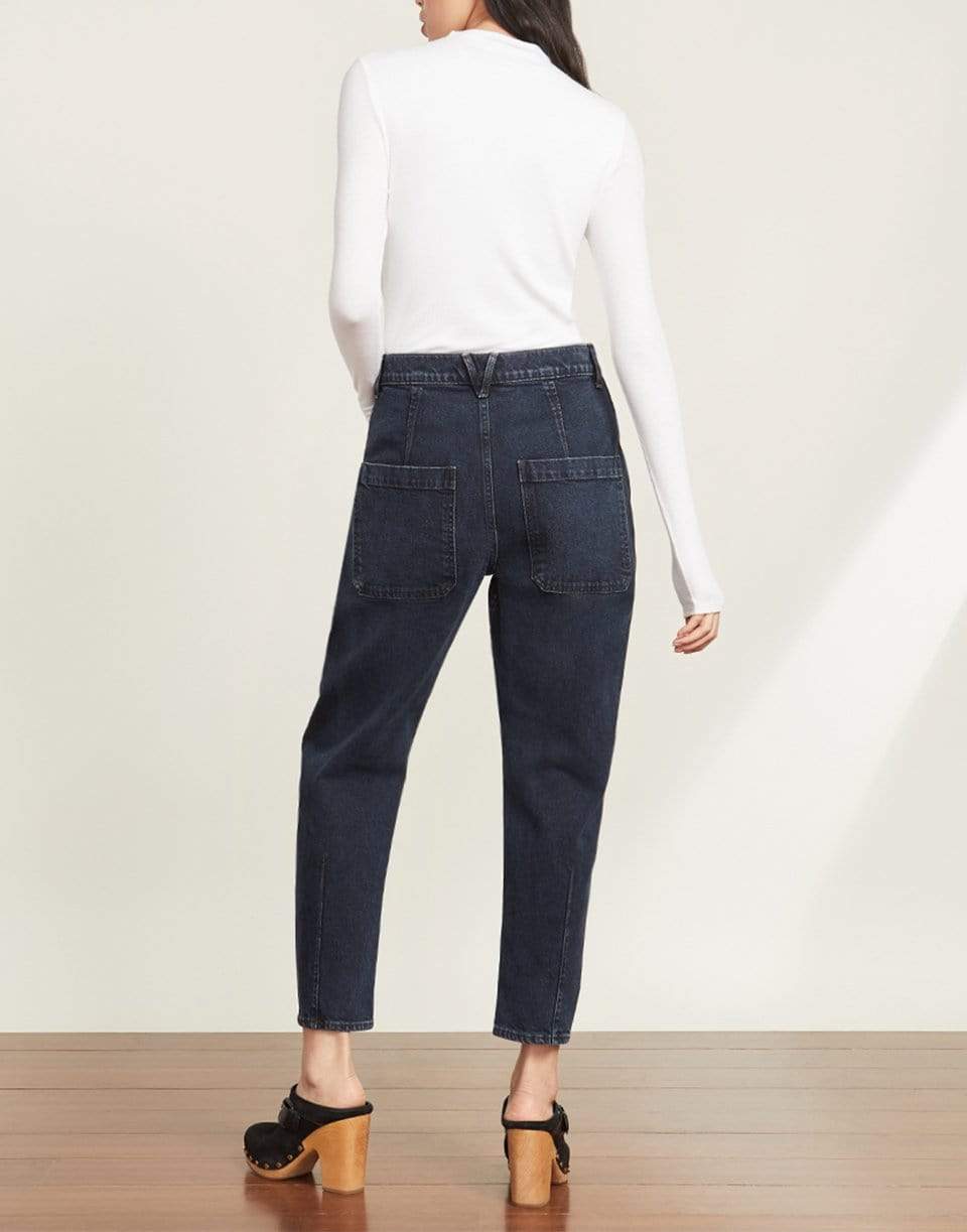 VERONICA BEARD-Theresa Ruched Turtleneck - White-