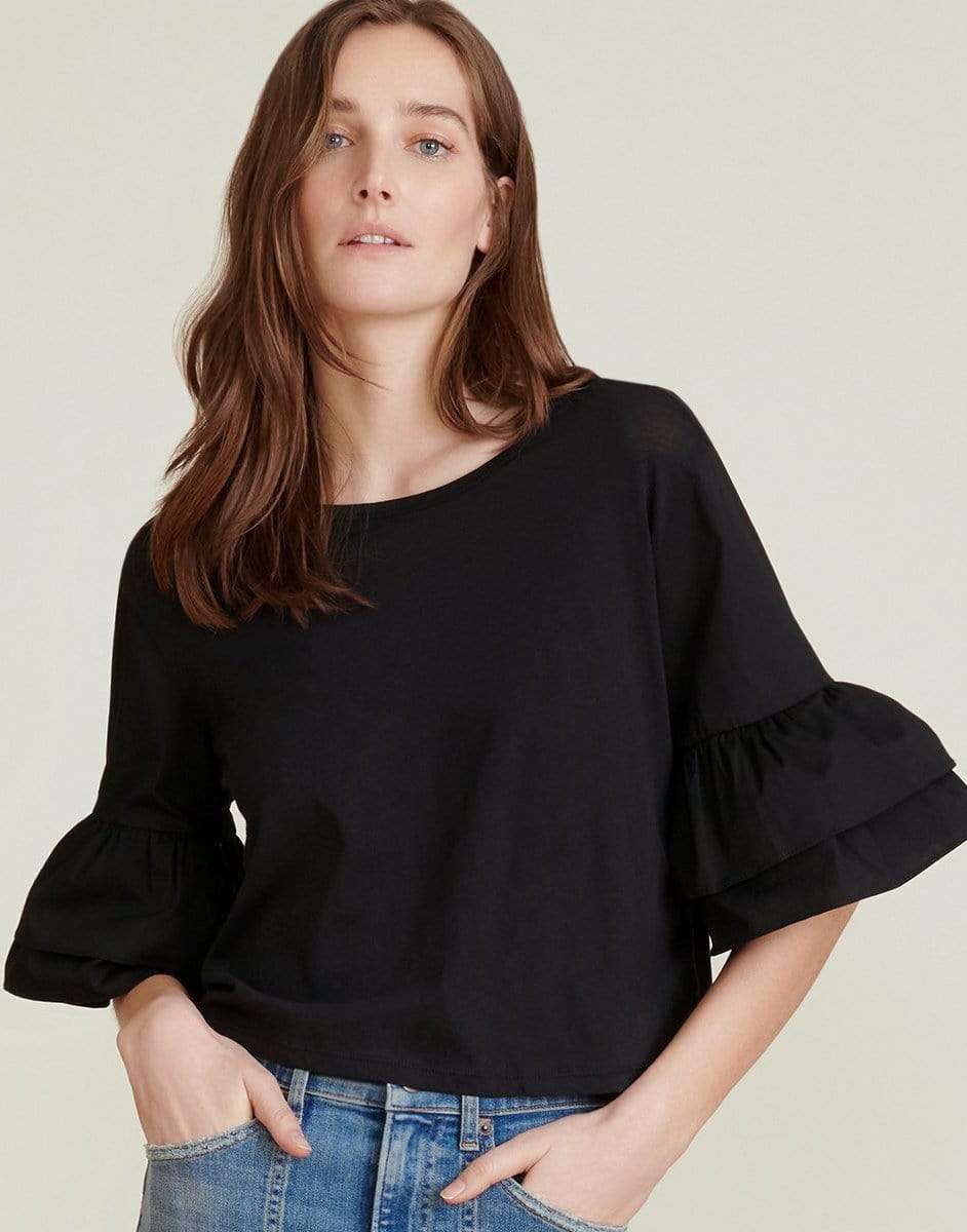 VERONICA BEARD-Black Rickie Top-