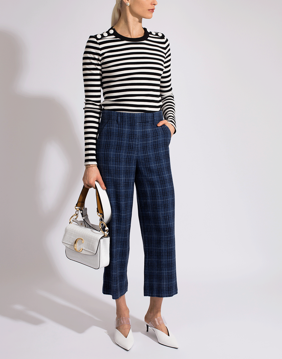 VERONICA BEARD-Mayer Striped Top-