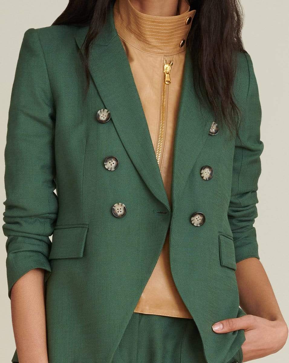 VERONICA BEARD-Moto Leather Dickey - Khaki-KHAKI